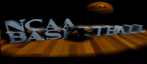 NCAA Basketball (Nintendo Super System) Title Screen